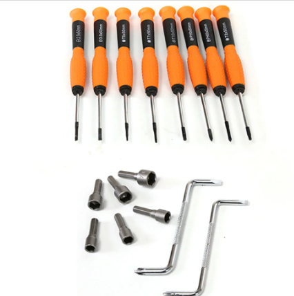 Juego de 100 Piezas de Destornilladores de Ranura/Phillips y Bits FORTGPRO-FG8193
